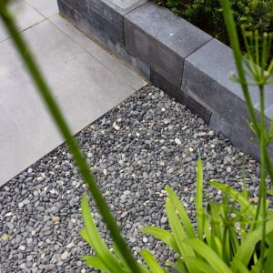 Beach Pebbles Zwart - BigbagDirect