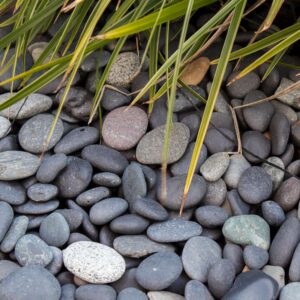 Beach Pebbles Zwart - BigbagDirect